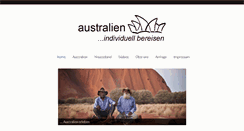 Desktop Screenshot of individuelles-australien.de