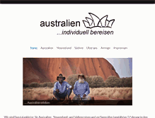 Tablet Screenshot of individuelles-australien.de